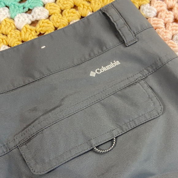 NWOT Columbia Kestrel Convertible Dark Gray Cargo Pants Shorts Hiking Women’s 14 - Picture 13 of 14